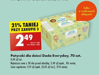 Biedronka Patyczki dla niemowląt oferta