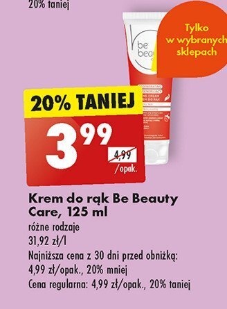 Biedronka Krem do rąk odmładzający oferta
