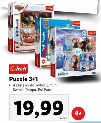 Trefl Puzzle 3+1