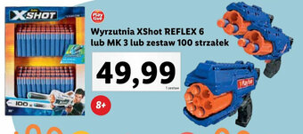 Lidl Wyrzutnia XShot REFLEX 6 lub MK 3 lub zestaw 100 strzałek oferta