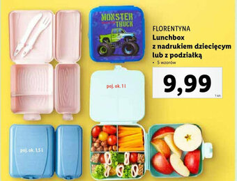 Lidl FLORENTYNA Lunchbox z nadrukiem dziecięcym lub z podziałką oferta