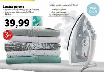 Lidl Żelazko parowe 1740 W oferta