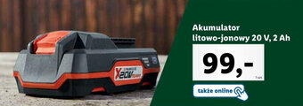 Lidl PARKSIDE Akumulator litowo-jonowy 20 V, 2 Ah oferta