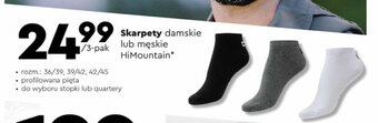 Biedronka HiMountain Skarpety damskie lub męskie rozm.: 36/39, 39/42, 42/45 oferta