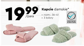 Biedronka Kapcie damskie rozm.: 36-41 oferta