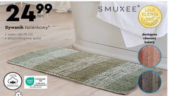 Biedronka SMUKEE Dywanik łazienkowy wym.: 45x70 cm oferta