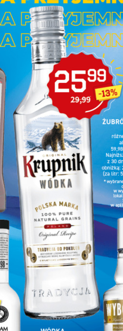 Duży Ben Wódka krupnik oferta