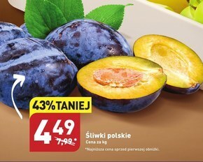 ALDI Śliwki oferta