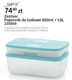 Tupperware Zestaw pojemników tupperware oferta
