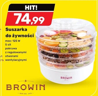 Bricomarche Suszarka do żywności browin oferta