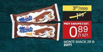 Wafelek MONTE SNACK 29 G ZOTT oferta