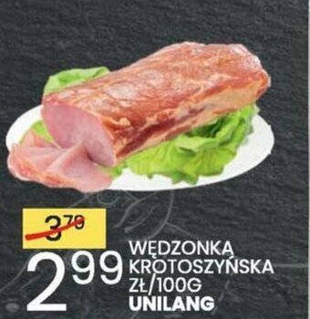 Wafelek WĘDZONKA KROTOSZYŃSKA 100g UNILANG oferta