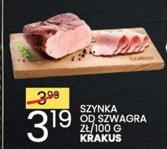 Wafelek SZYNKA OD SZWAGRA 100g KRAKUS oferta
