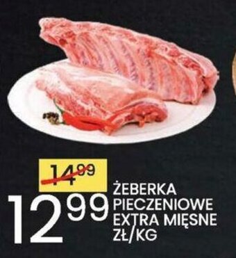 Wafelek ŻEBERKA PIECZENIOWE EXTRA MIĘSNE 1KG oferta