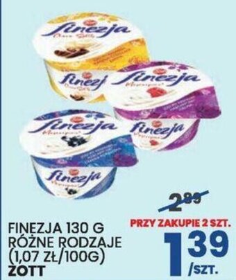 Wafelek FINEZJA 130 G ZOTT oferta