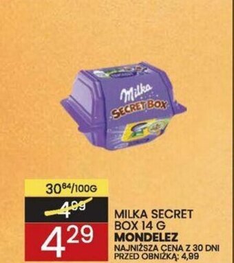 Wafelek MILKA SECRET BOX 14 G MONDELEZ oferta