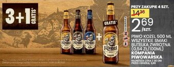 Wafelek PIWO KOZEL 500 ML KOMPANIA PIWOWARSKA oferta