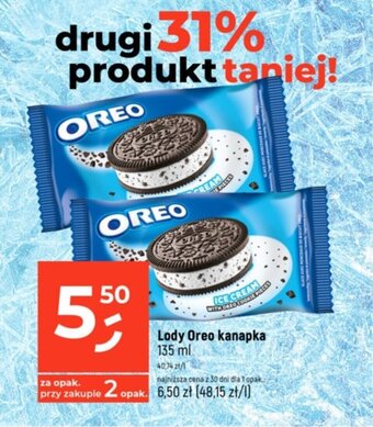 Dealz Lody Oreo kanapka 135 ml oferta