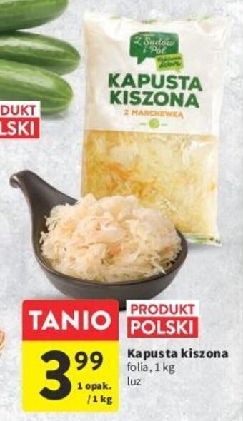 Intermarche Kapusta kiszona 1kg oferta