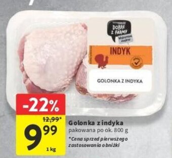 Intermarche Golonka z indyka 1kg oferta