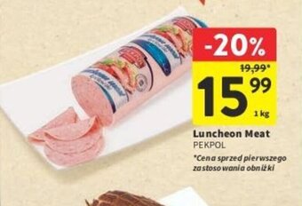 Intermarche Luncheon Meat PEKPOL 1kg oferta