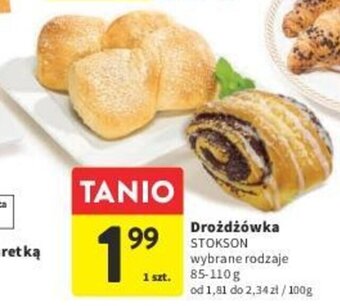 Drożdżówka STOKSON 85-110g