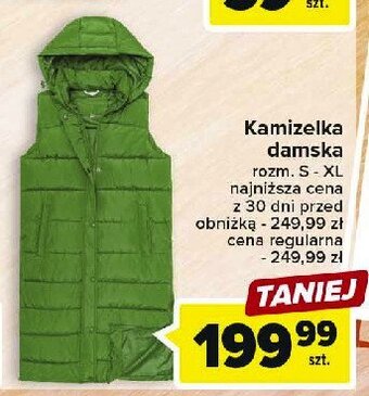 Carrefour Kamizelka damska rozm. s-xl oferta