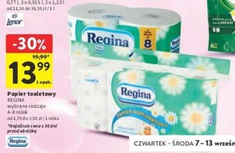 Intermarche REGINA Papier toaletowy 4-8 rol. oferta