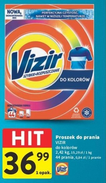 Intermarche VIZIR Proszek do prania 2,42 kg oferta
