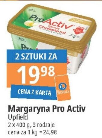 E.Leclerc Margaryna Pro Activ Upfield 2 x 400 g oferta