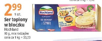 E.Leclerc Ser topiony w bloczku Hochland 90 g oferta