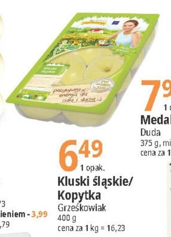 E.Leclerc Kluski śląskie / Kopytka Grześkowiak 400 g oferta