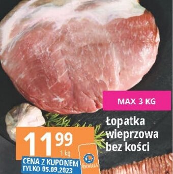 E.Leclerc Łopatka wieprzowa bez kości 1kg oferta