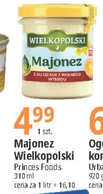 E.Leclerc Majonez Wielkopolski Princes Foods 310 ml oferta