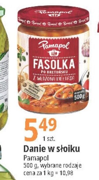 E.Leclerc Danie w słoiku Pamapol 500g oferta
