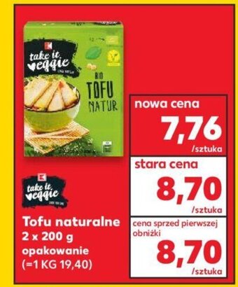 Kaufland Tofu naturalne 2 x 200 g oferta