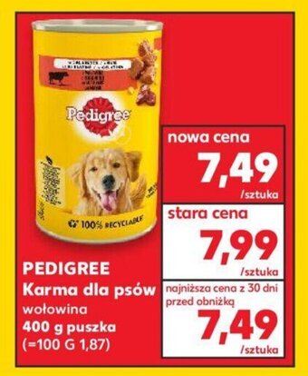 Kaufland PEDIGREE Karma dla psów 400 g oferta
