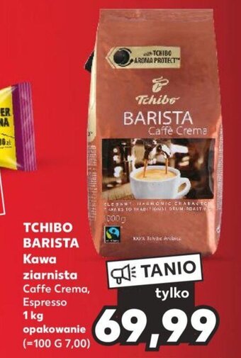 Kaufland TCHIBO BARISTA Kawa ziarnista 1 kg oferta