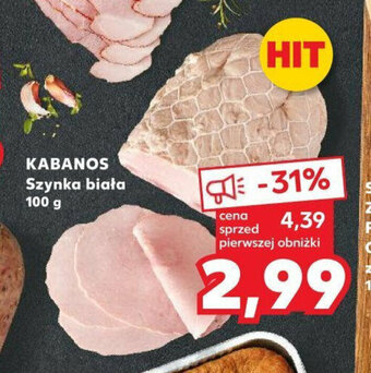 Kaufland KABANOS Szynka biała 100 g oferta