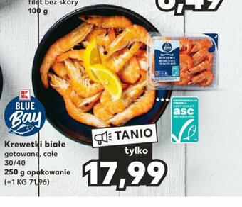 Kaufland Krewetki białe 250 g oferta