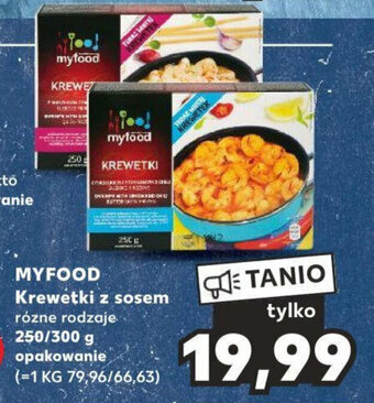 Kaufland MYFOOD Krewetki z sosem 250/300 g oferta