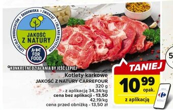 Carrefour Kotlety karkowe oferta