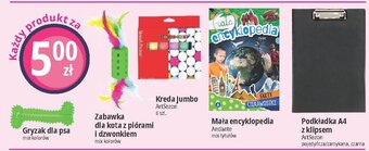 E.Leclerc Podkładka a4 z klipem oferta
