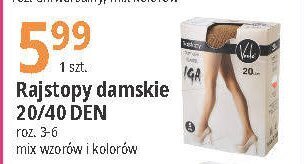 Rajstopy damskie push-up 40 den