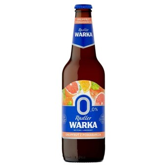 Al.Capone Warka radler bezalkoholowy napój piwny grejpfrut z pomarańczą 500 ml oferta