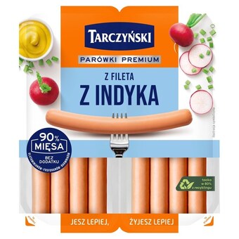Hildebrandt Tarczyński parówki premium z fileta z indyka 160 g (2 x 80 g) oferta