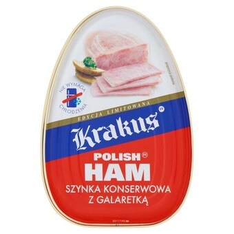 Arhelan Krakus szynka konserwowa z galaretką 455 g oferta
