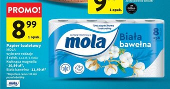 Intermarche Papier toaletowy MOLA 8 rolek oferta