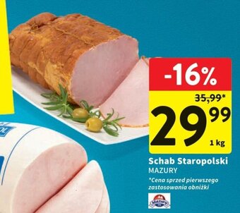 Intermarche Schab Staropolski MAZURY 1kg oferta
