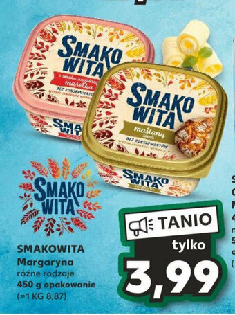 Kaufland SMAKOWITA Margaryna 450 g oferta